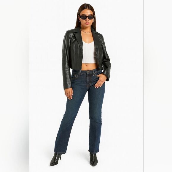 Coach Ankle Booties 8.5B Dean Zip Up Stiletto High Heels Black Leather Dat - Picture 1 of 8